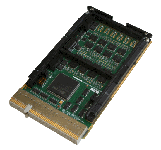 49-Channel Conduction-Cooled Isolated Digital to Analog Converter Board